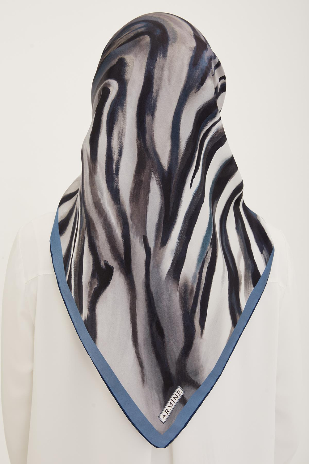 Armine İpek Eşarp 2023 Yaz 8929-35 Twill
