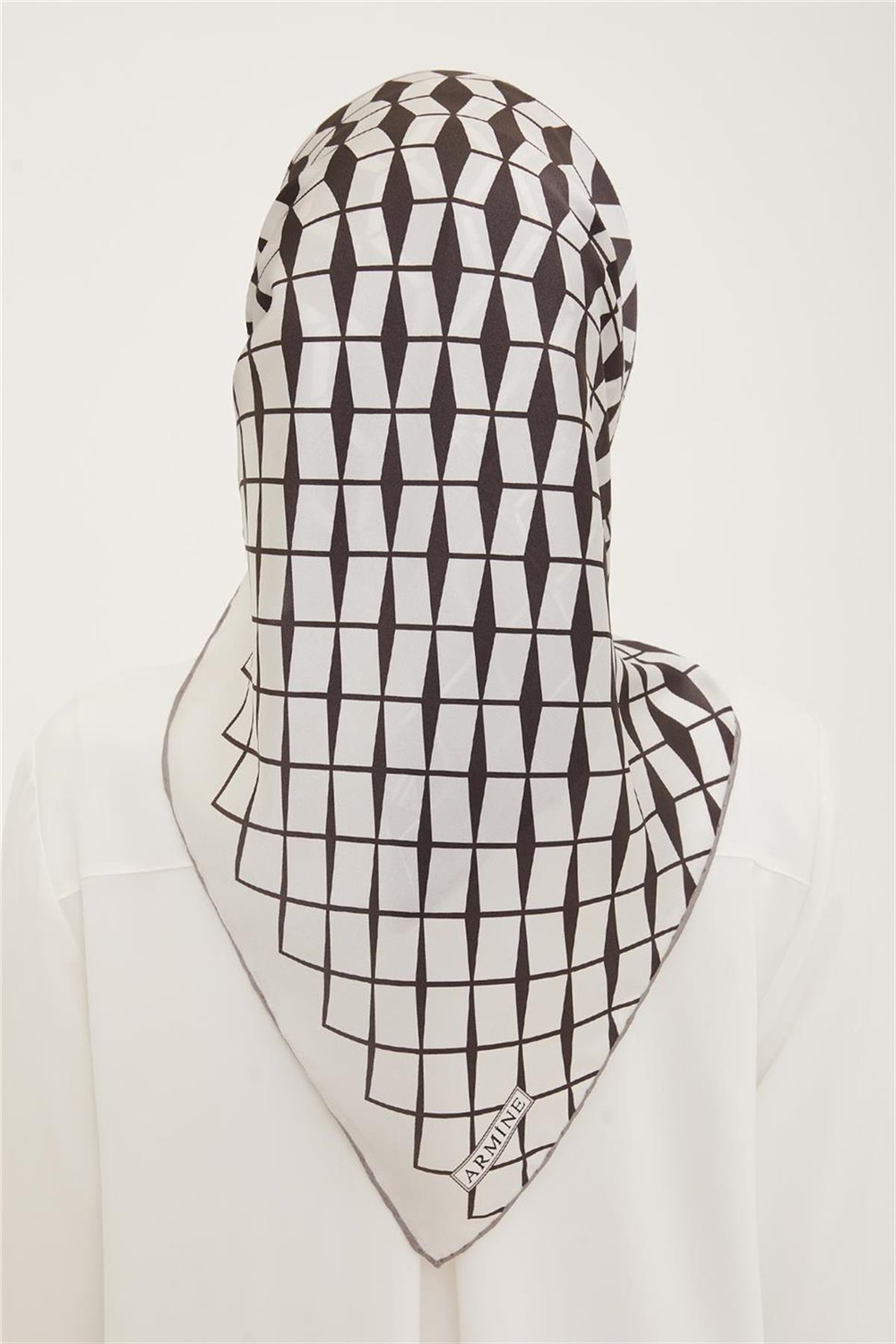 Armine İpek Eşarp 2023 Yaz 8944-39 Twill