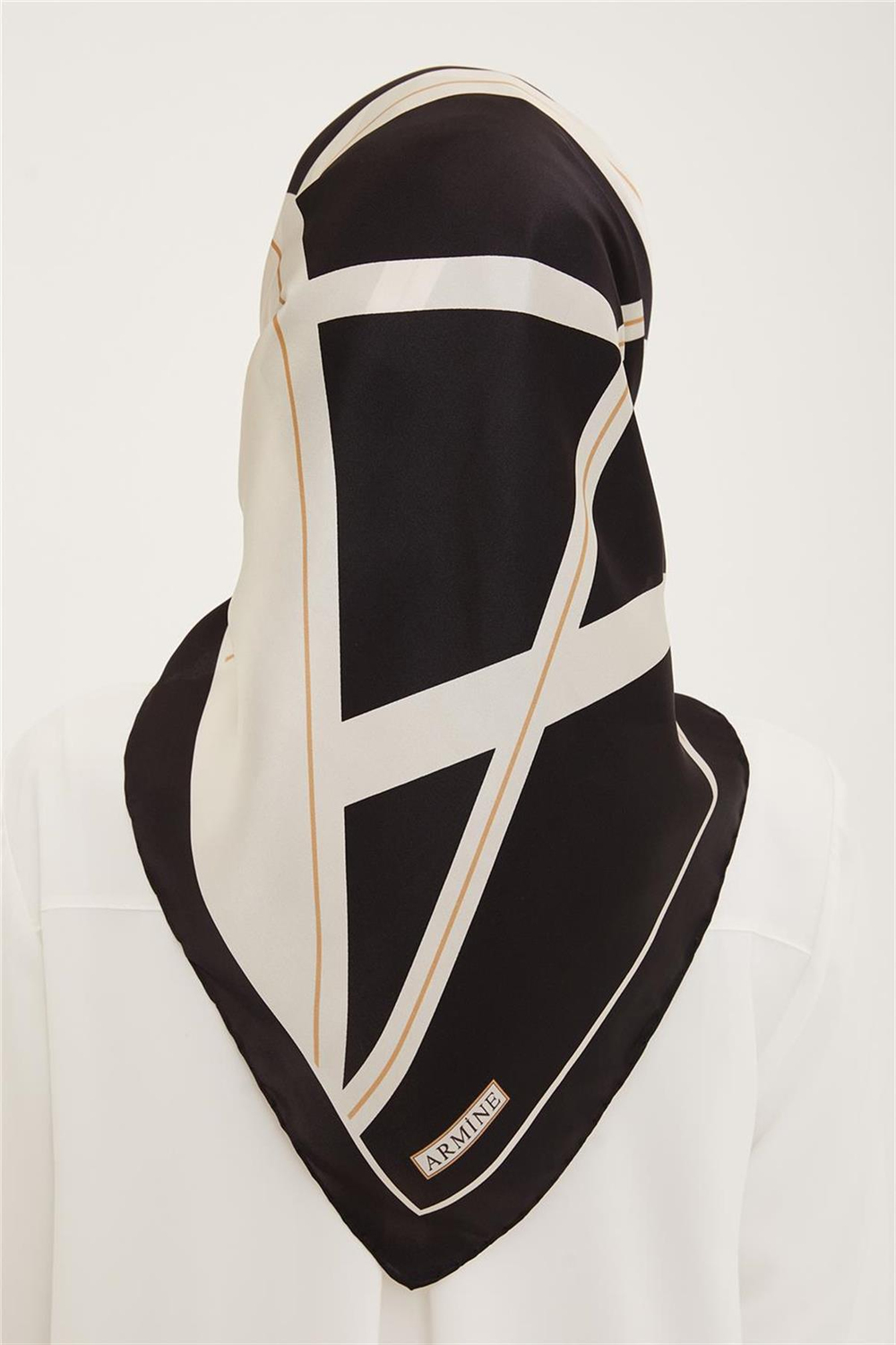 Armine İpek Eşarp 2023 Yaz 8945-01 Twill