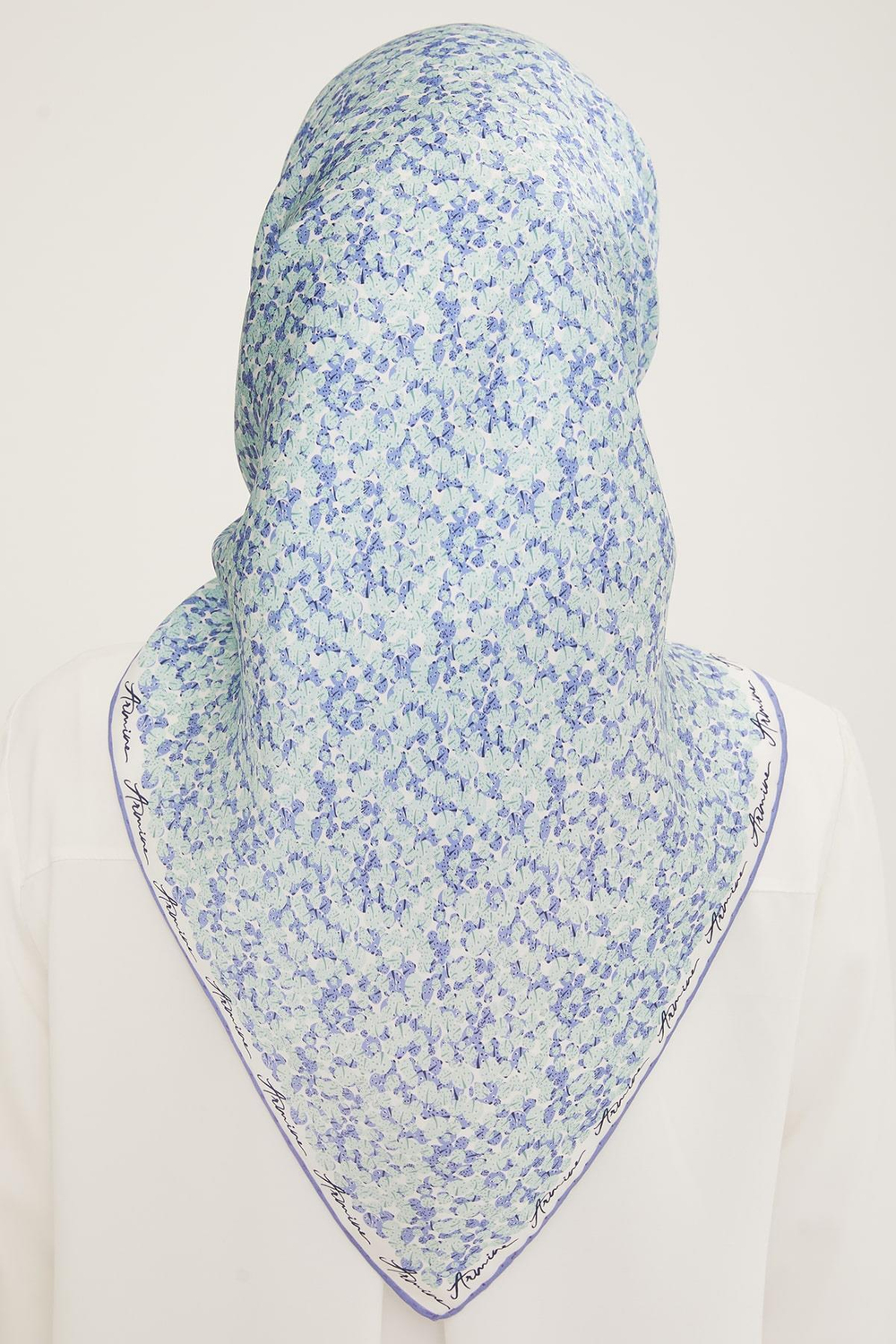 Armine İpek Eşarp 2023 Yaz 8947-33 Twill