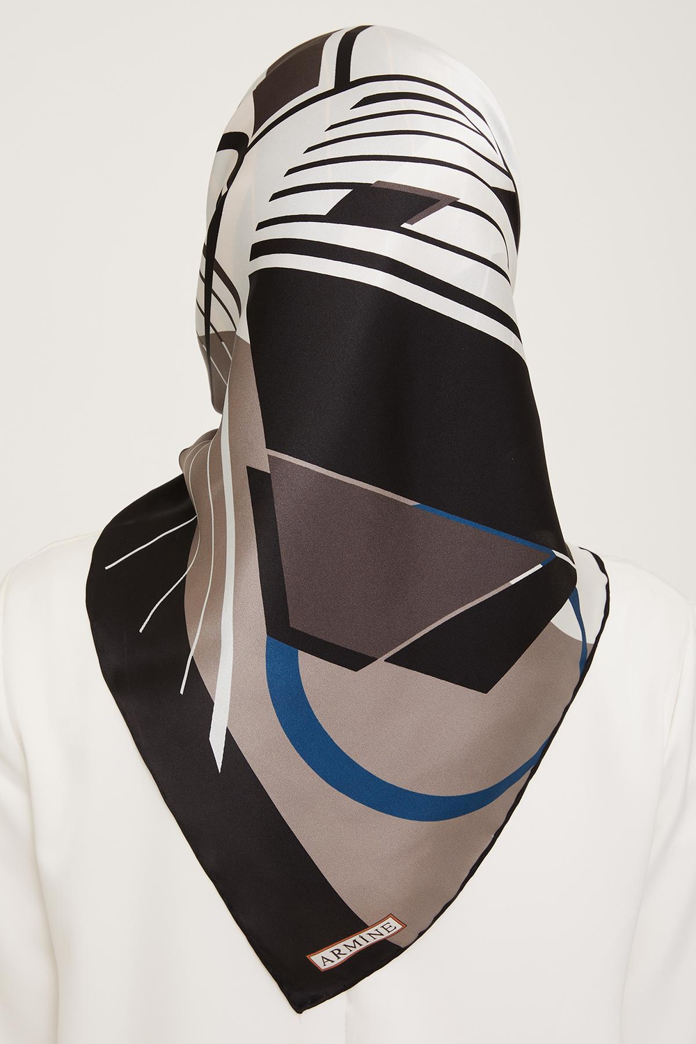 Armine İpek Eşarp 2024 Kış - 9050-57 Twill