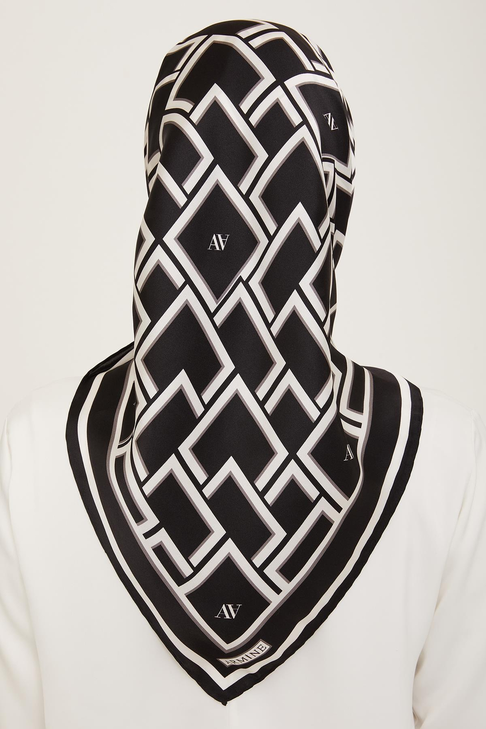 Armine İpek Eşarp 2024 Yaz - 9132-87 Twill