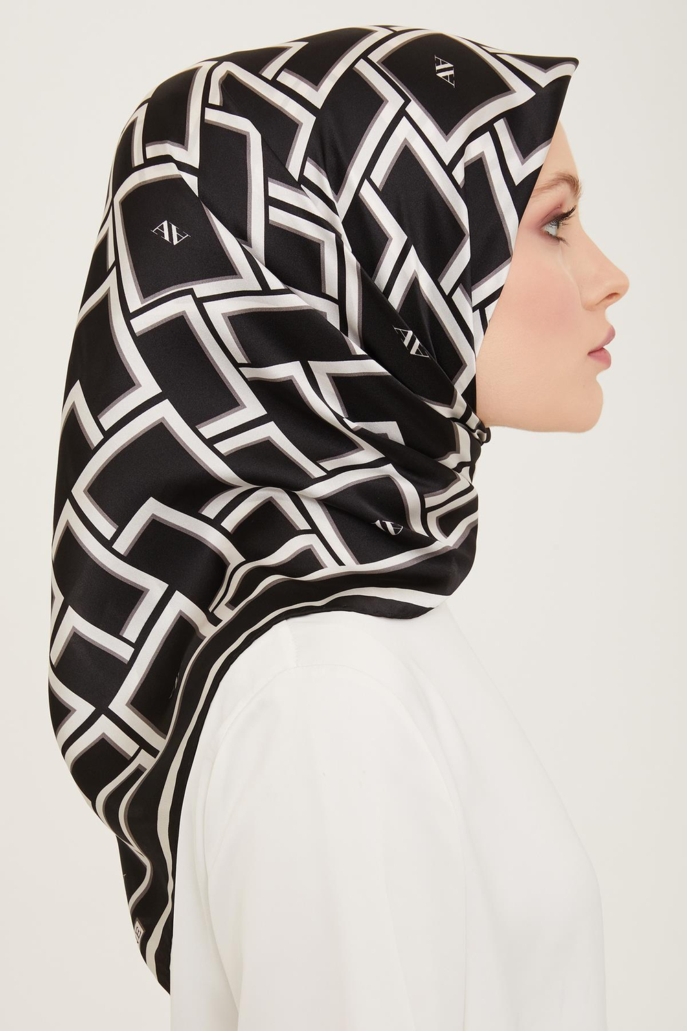 Armine İpek Eşarp 2024 Yaz - 9132-87 Twill