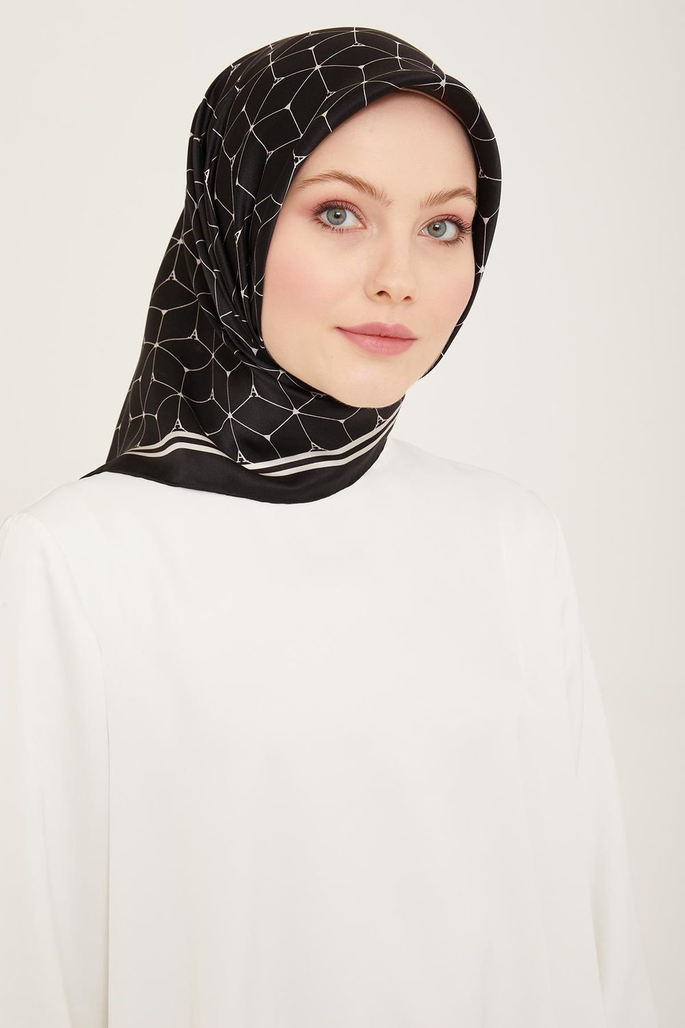 Armine İpek Eşarp 2024 Yaz - 9166-03 Twill