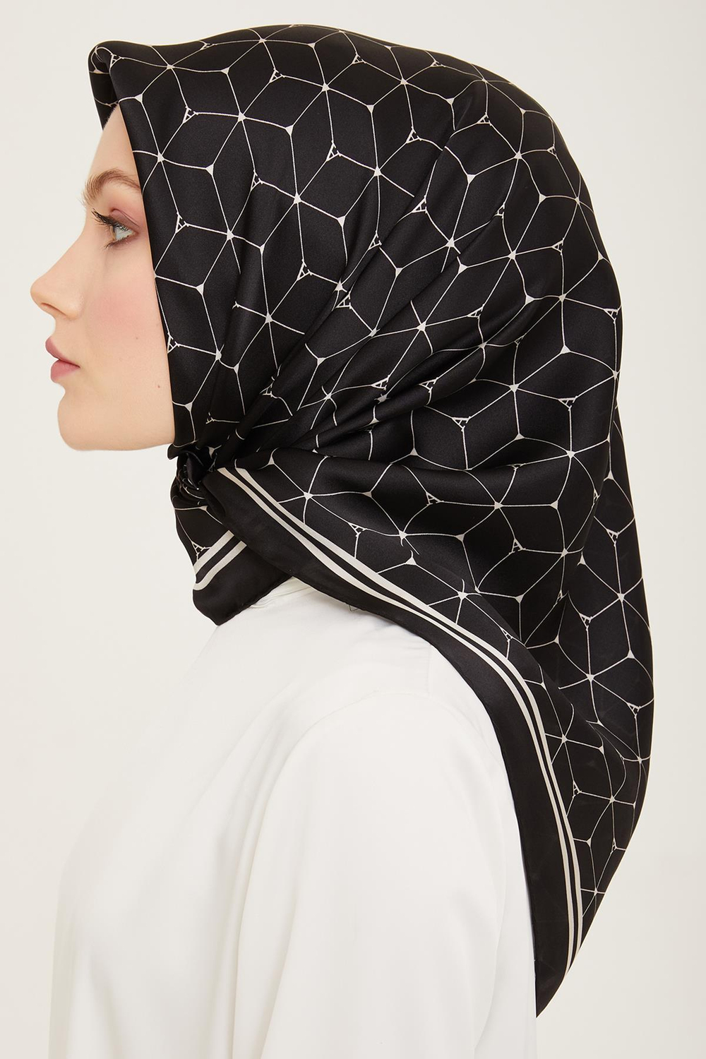 Armine İpek Eşarp 2024 Yaz - 9166-03 Twill
