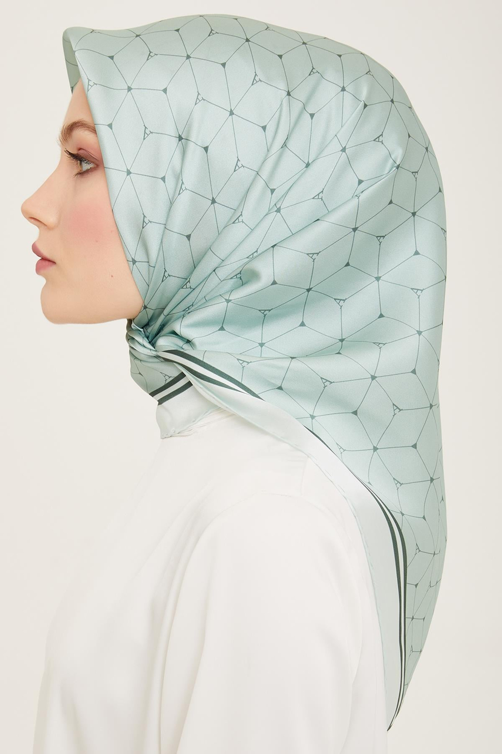 Armine İpek Eşarp 2024 Yaz - 9166-36 Twill