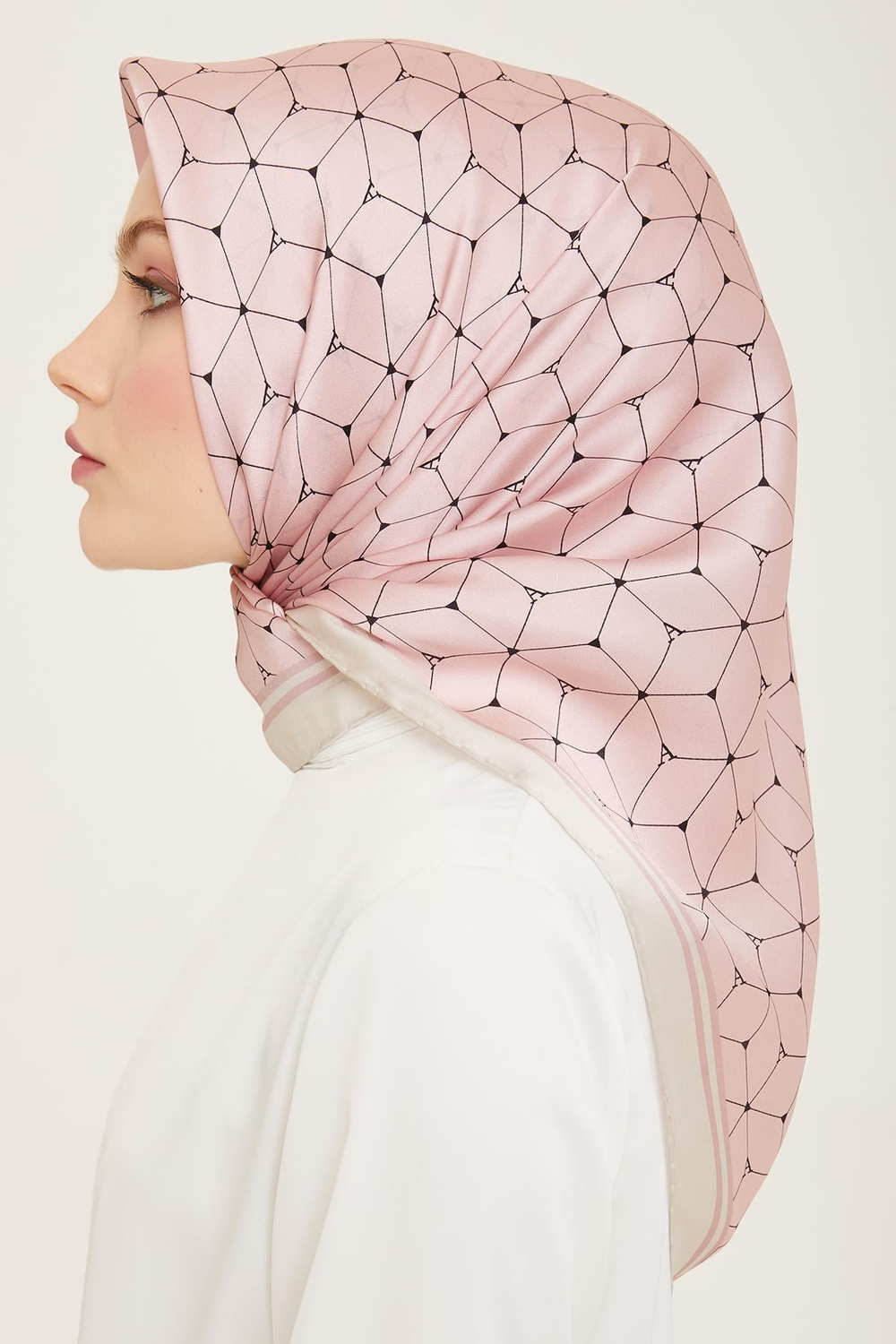 Armine İpek Eşarp 2024 Yaz - 9166-83 Twill