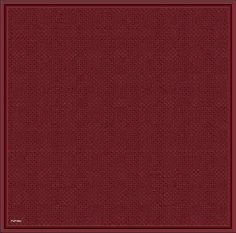 Armine İpek Eşarp 2025 Yaz - 9345-81 Bordo Twill