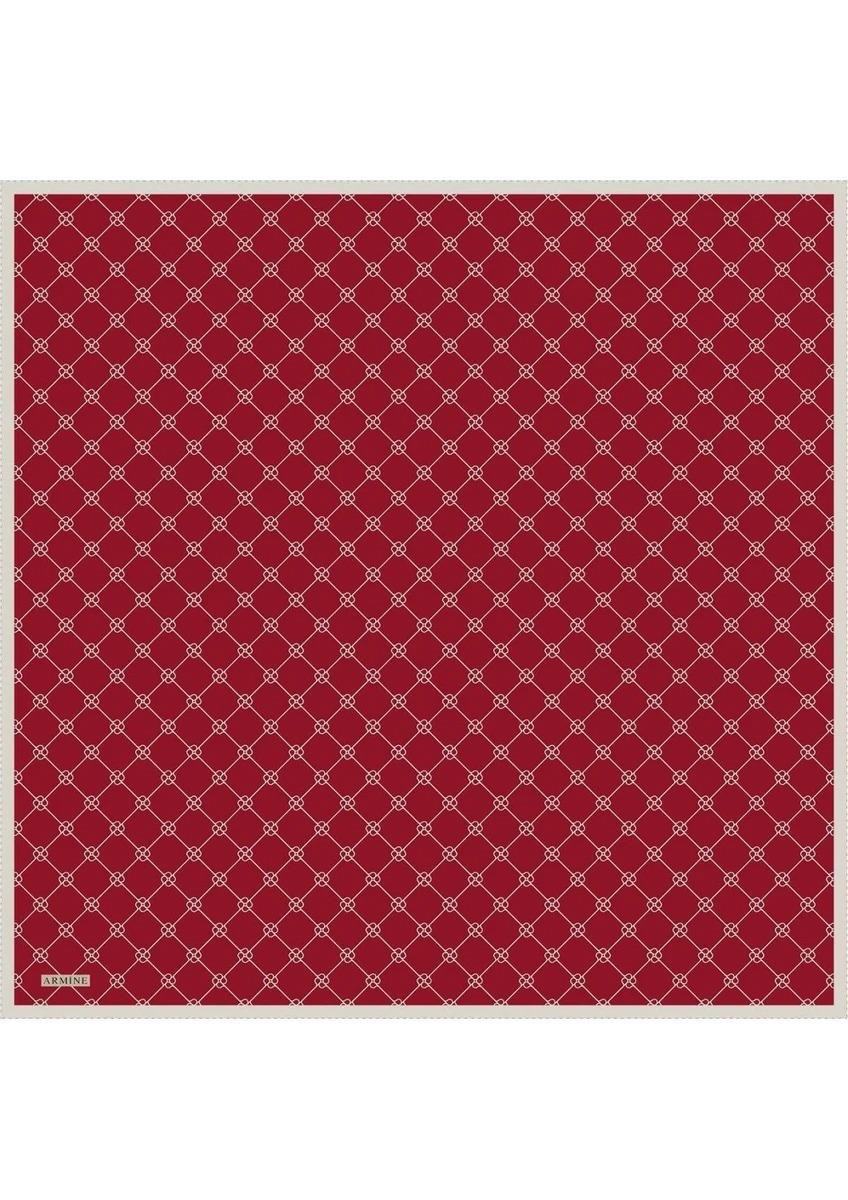 Armine İpek Eşarp Nostalji - 8555-19 Kırmızı Twill
