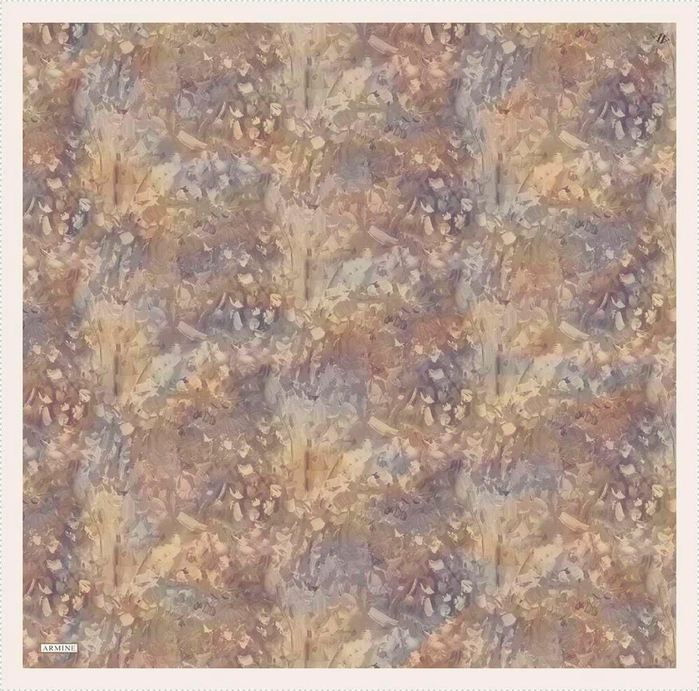 Armine İpek Eşarp Nostalji - 8922-38 Vizon Twill