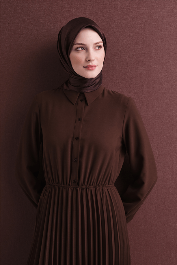 Armine Jakarlı İpek Eşarp 2027 Kış - 9647-87 Bordo