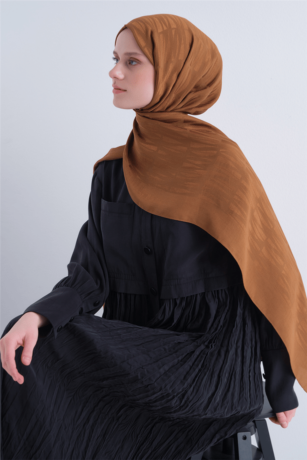 Armine Lyocell Şal - 3 - Taba 46