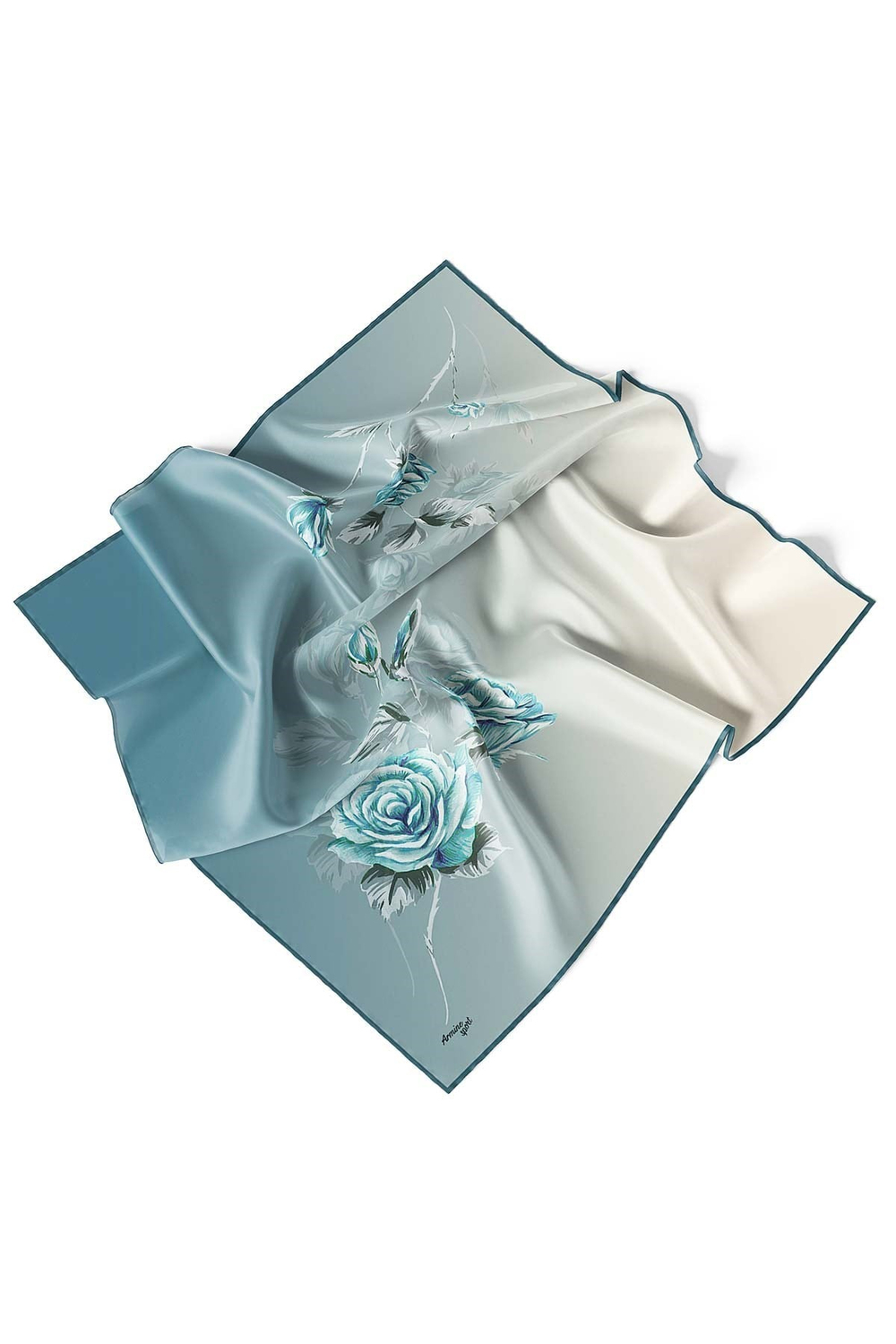 Armine Sport Twill Eşarp - 3089-01 Mavi
