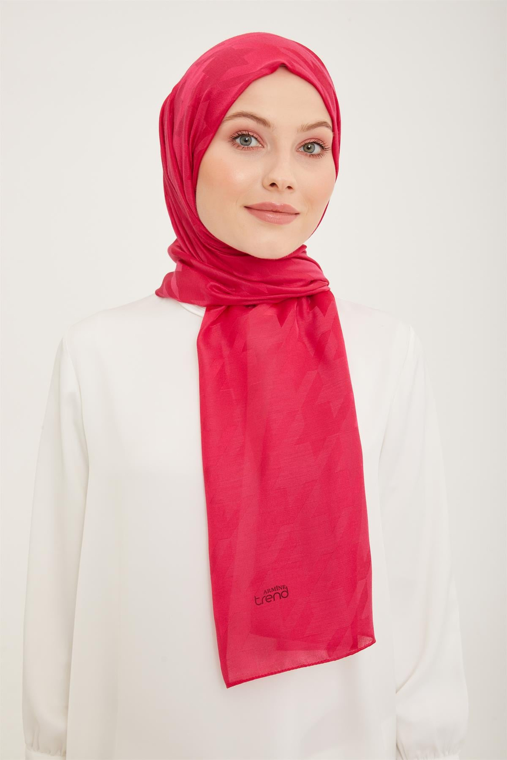 Armine Trend Ruby Şal - 2 - Fuşya 04