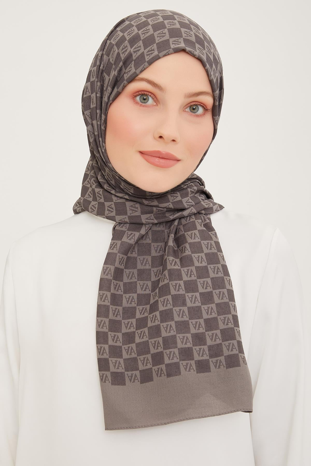 Armine Trend Ultra Light Şal - 14 - Koyu Gri 21117