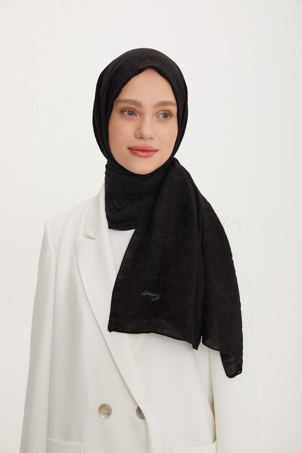 Armine Trend Vega Şal - Siyah 3493