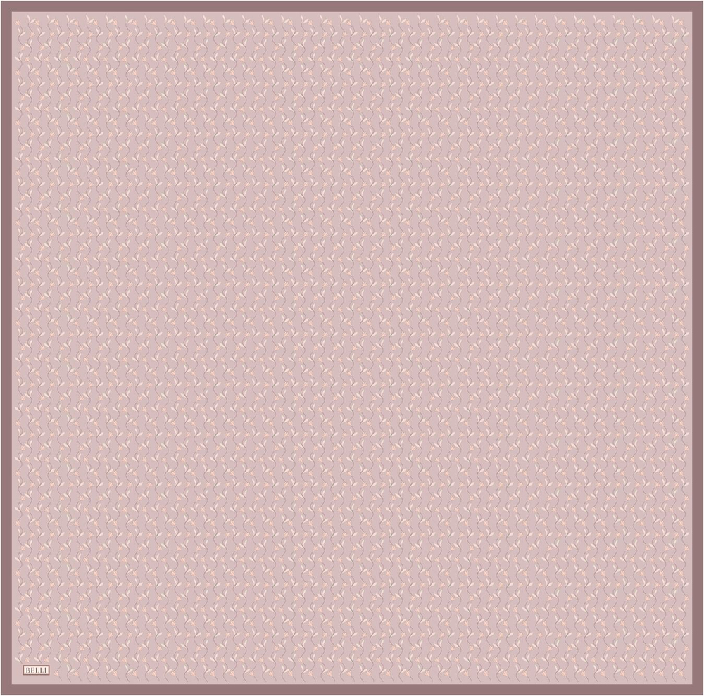 Belli İpek Eşarp - 4001-02 Pudra Twill
