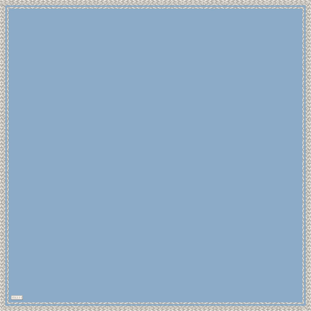 Belli İpek Eşarp - 4009-05 Açık Mavi Twill