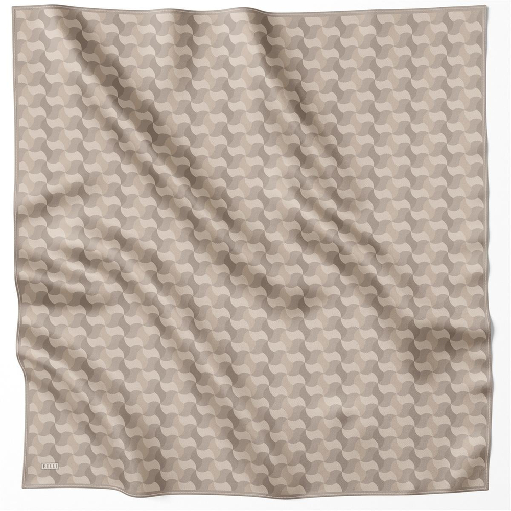 Belli İpek Eşarp - 4211-05 Bej Twill