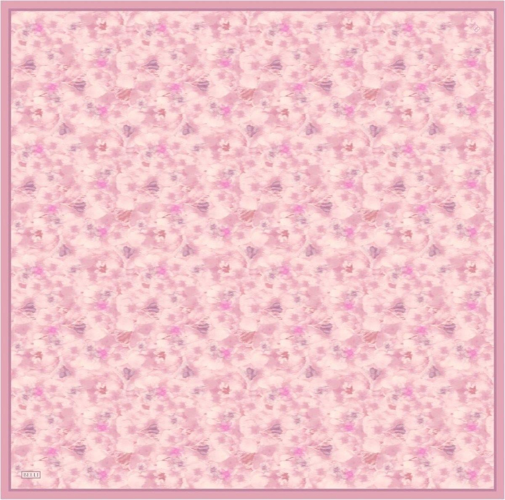 Belli İpek Eşarp - 4319-04 Pembe Twill