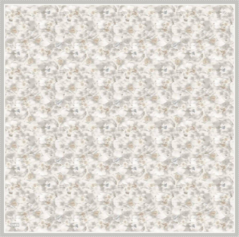 Belli İpek Eşarp - 4319-83 Bej Twill