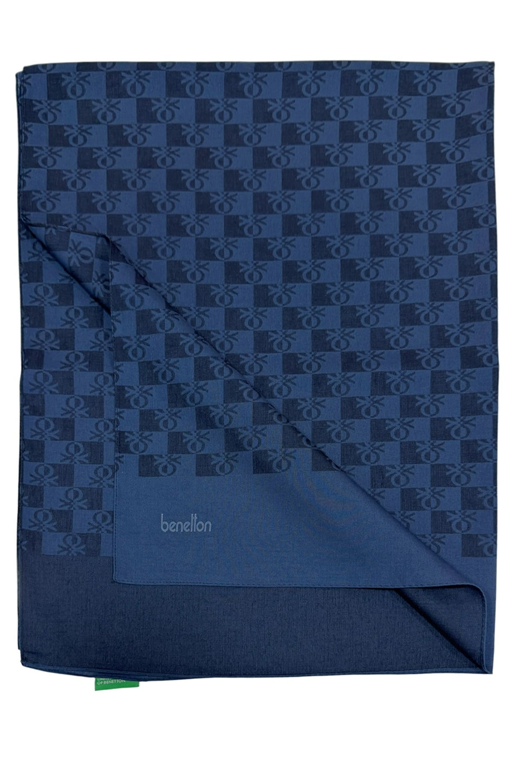 Benetton Elegante Şal - Tre - Lacivert