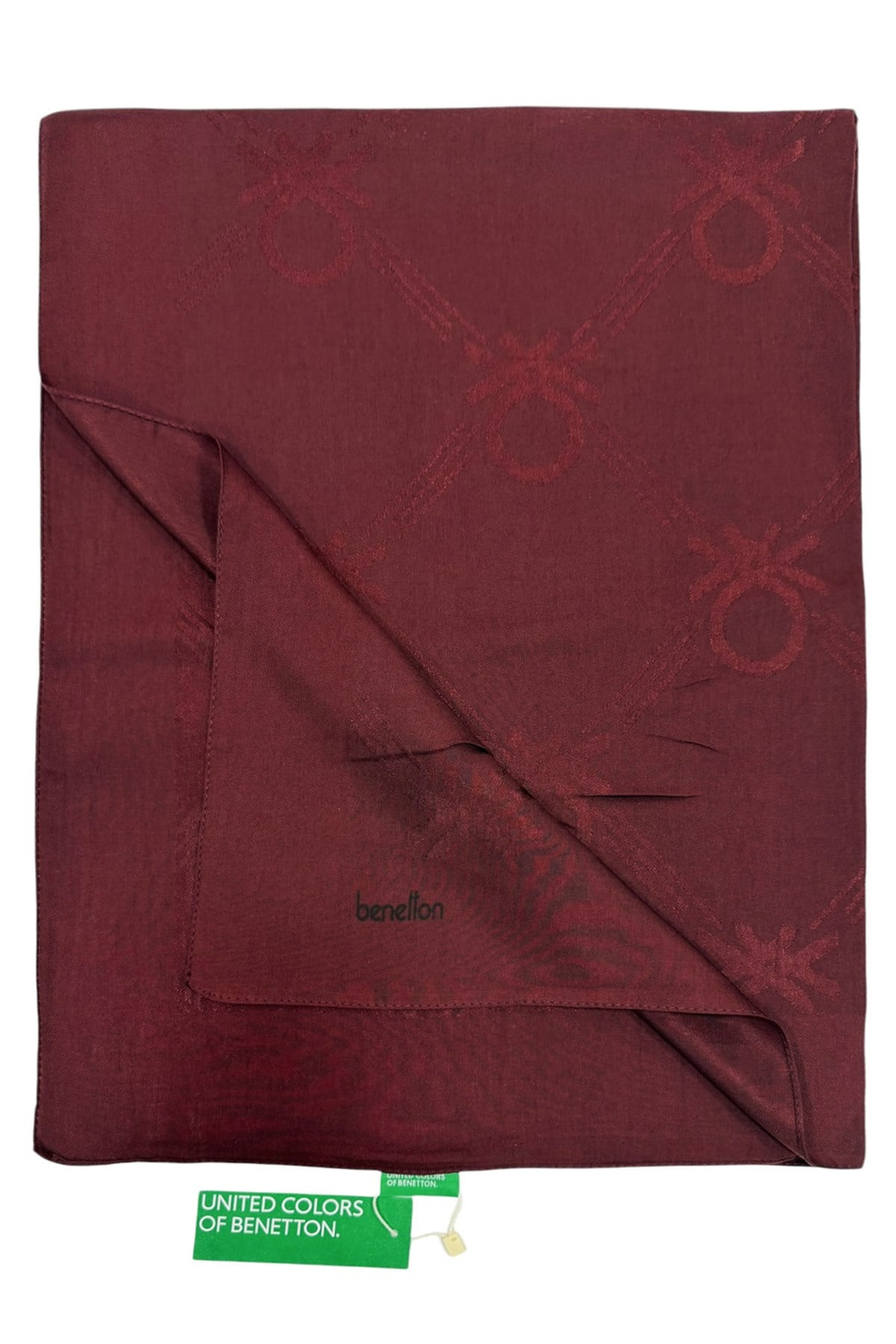 Benetton Lyocell Şal - Milano - Bordo