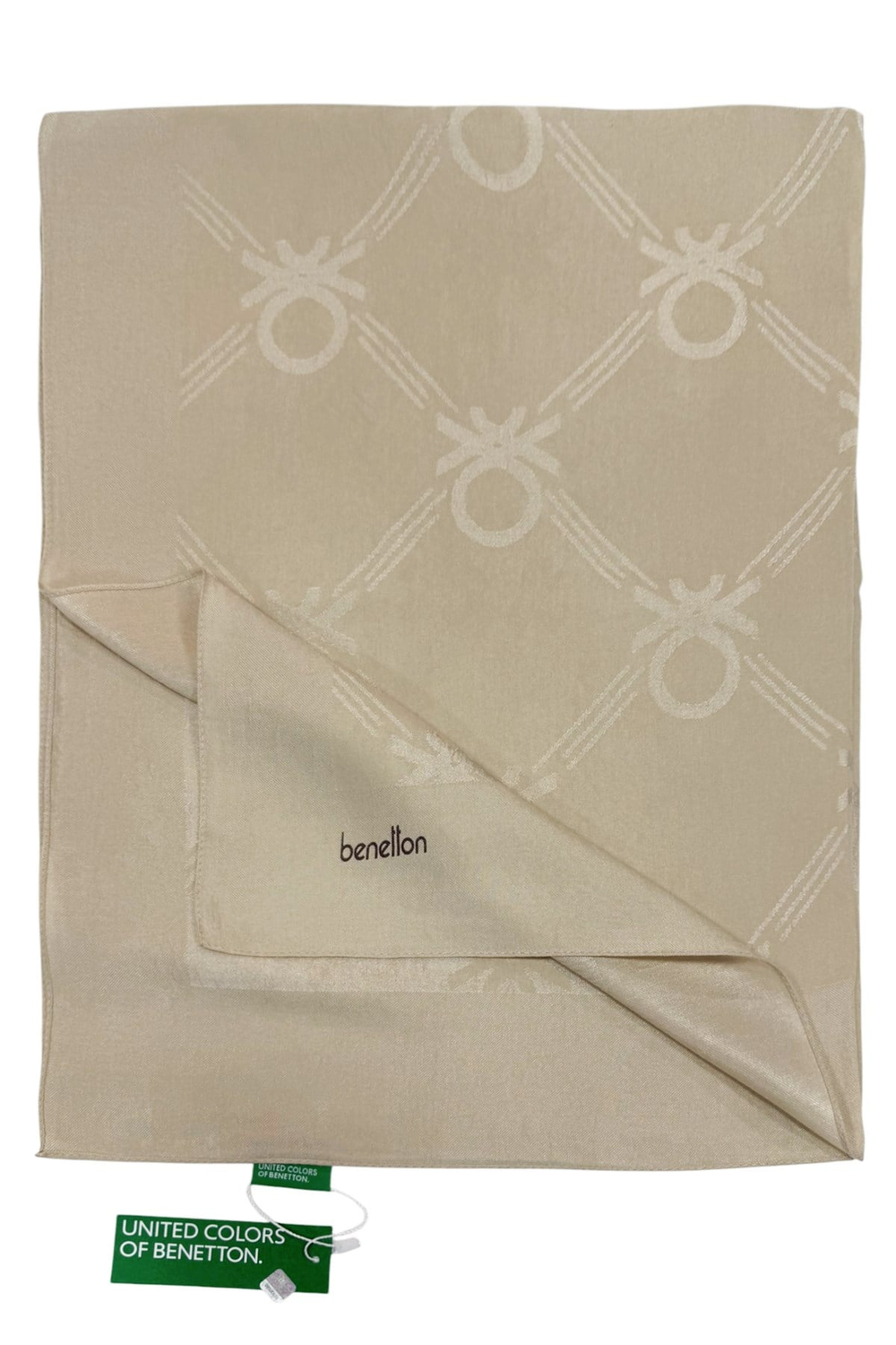 Benetton Lyocell Şal - Milano - Krem
