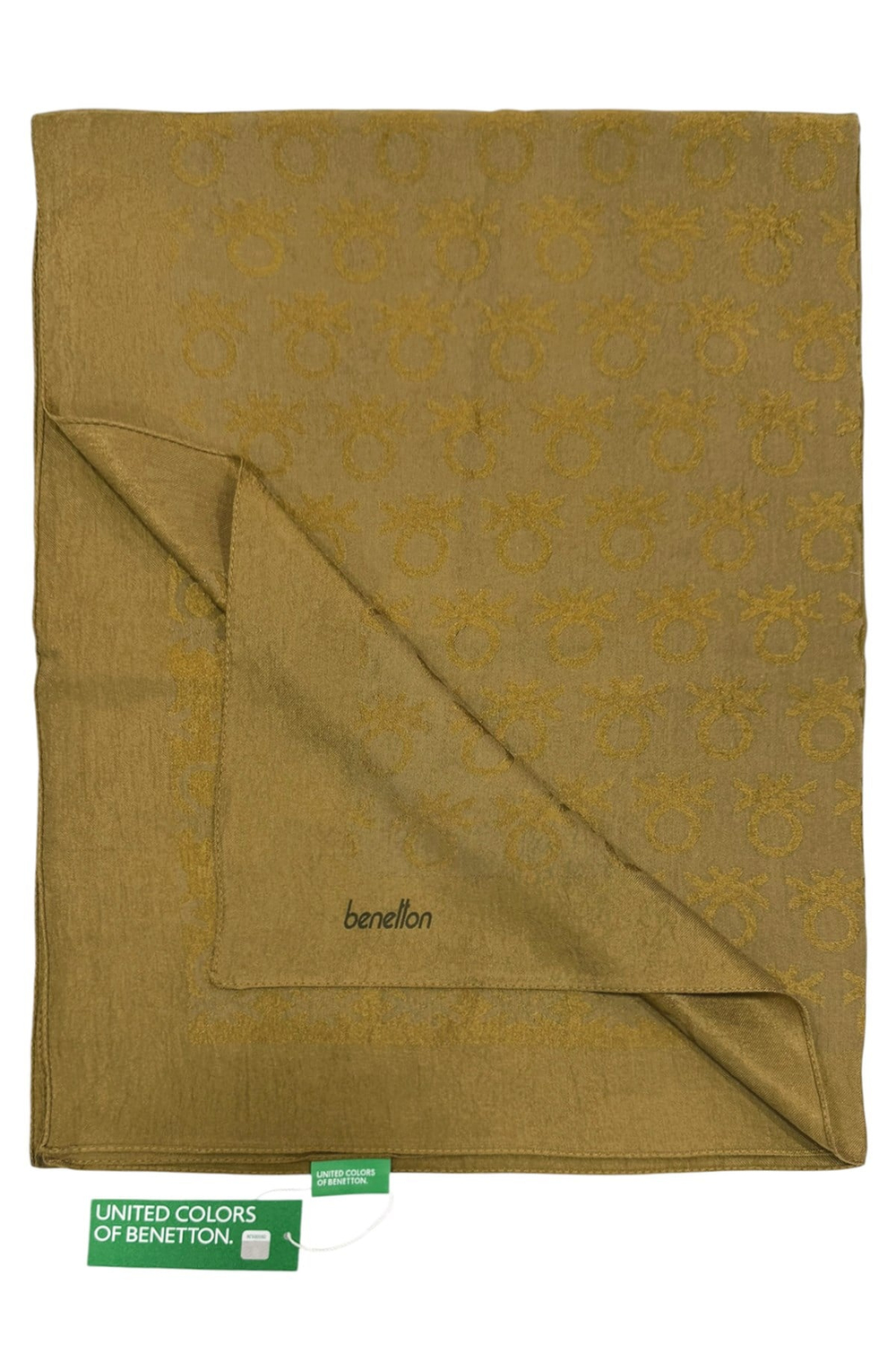 Benetton Lyocell Şal - Roma - Safran