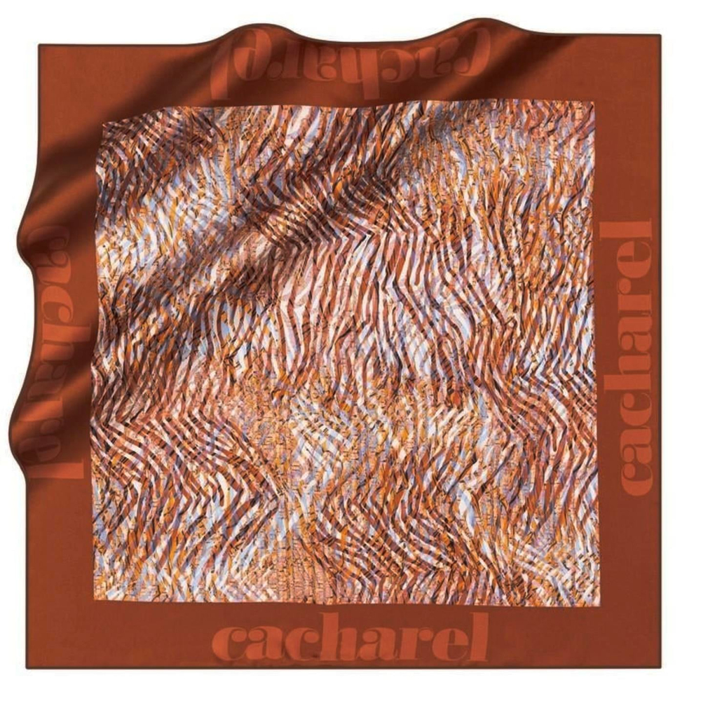 Cacharel İpek Eşarp Twill - 8628313-961 Tarçın