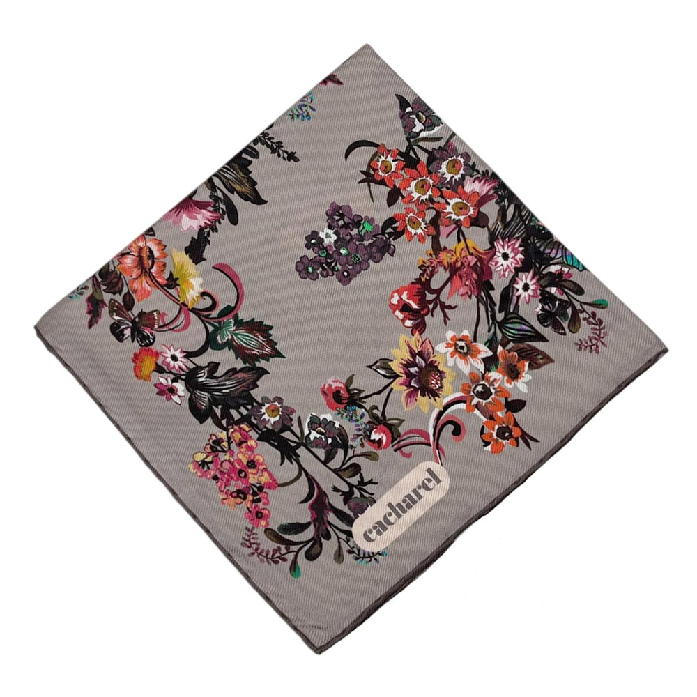 Cacharel İpek Eşarp Twill - 8862313-931 Vizon