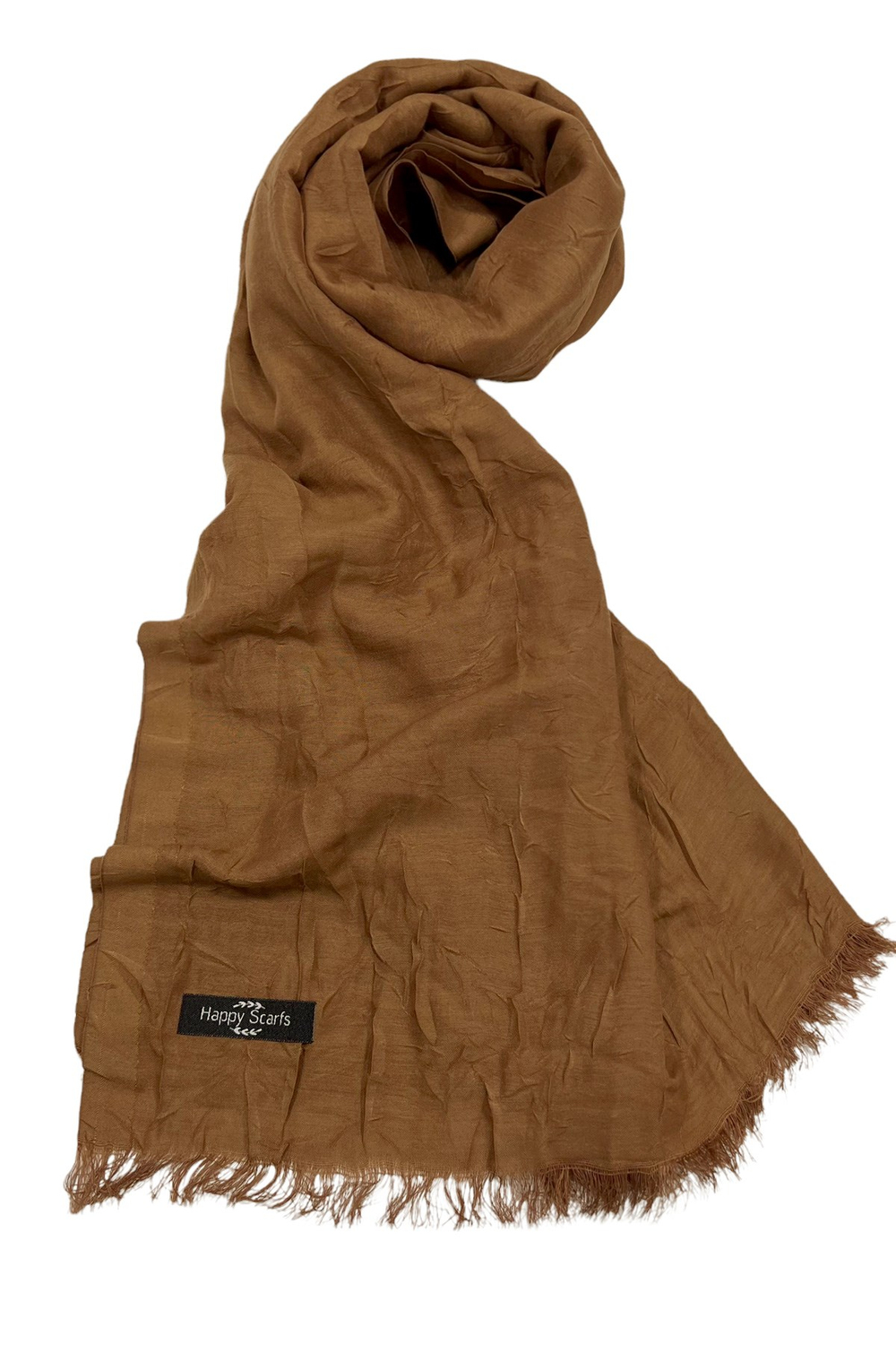 Happy Scarfs Bambu Şal - Karamel
