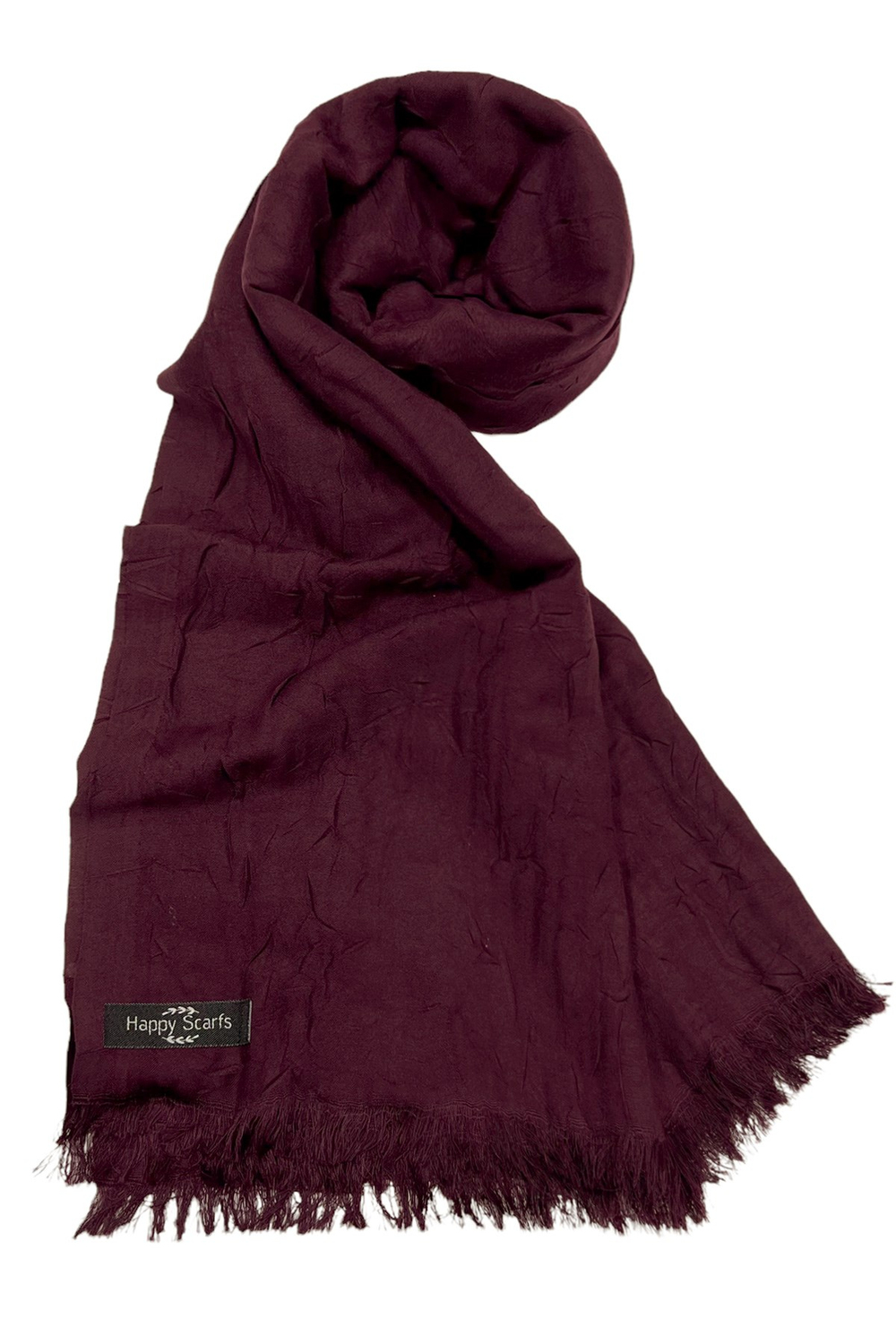 Happy Scarfs Bambu Şal - Mor