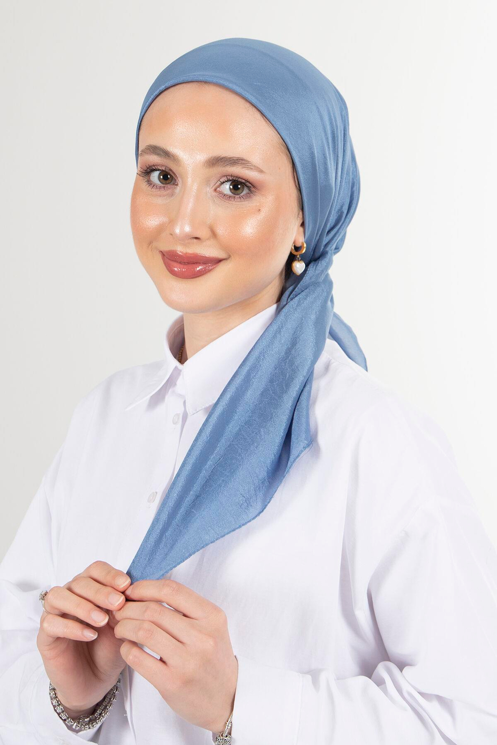 Harem Scarf Brisa Vual Eşarp - Mavi