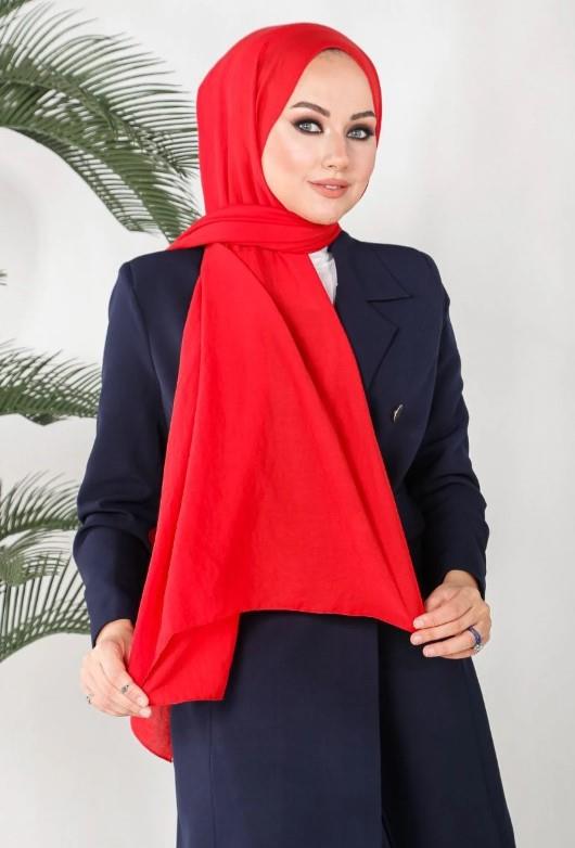 Harem Scarf İncila Şal - Kırmızı