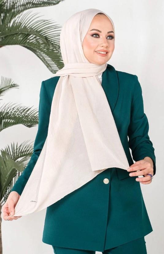 Harem Scarf İncila Şal - Kum Beji