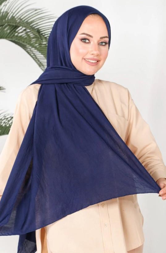 Harem Scarf İncila Şal - Lacivert