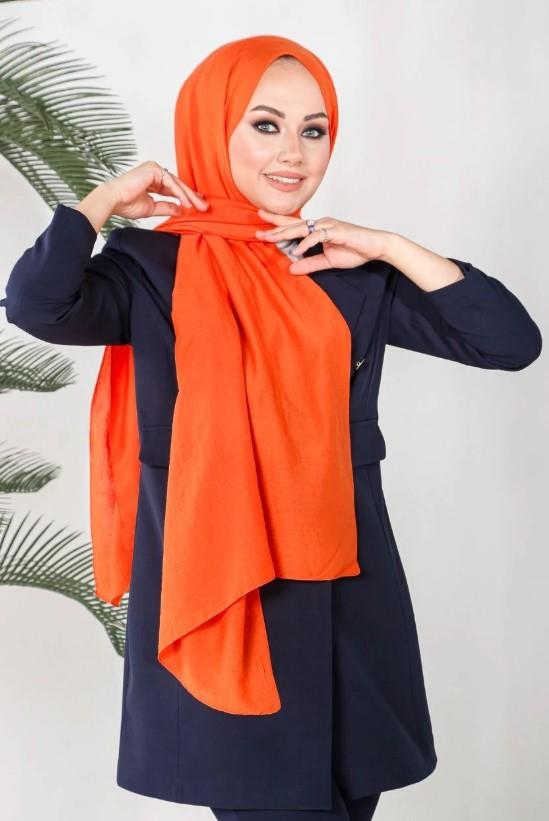 Harem Scarf İncila Şal - Oranj