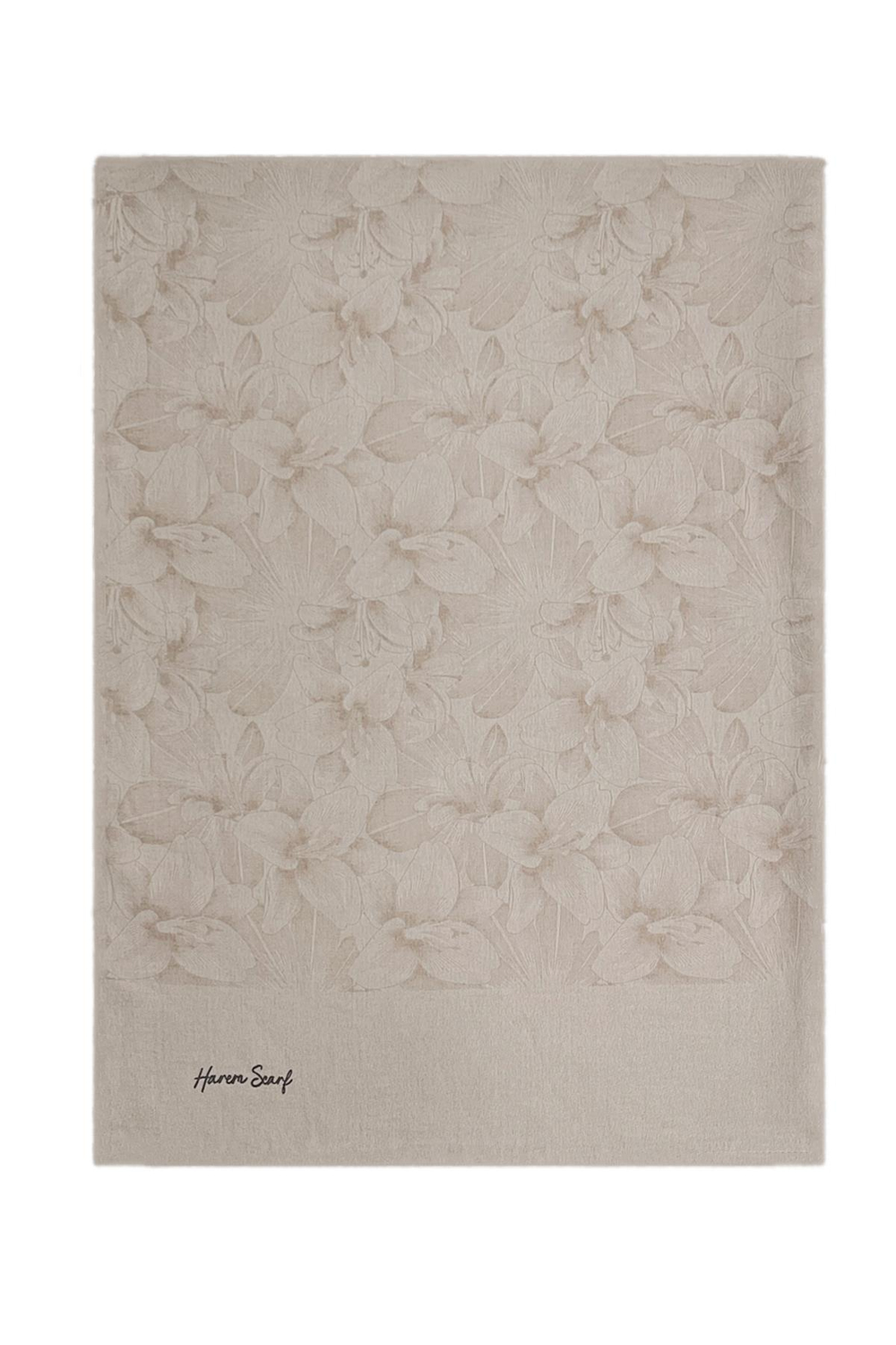 Harem Scarf Viskon Şal - Gold Derin - Açık Vizon