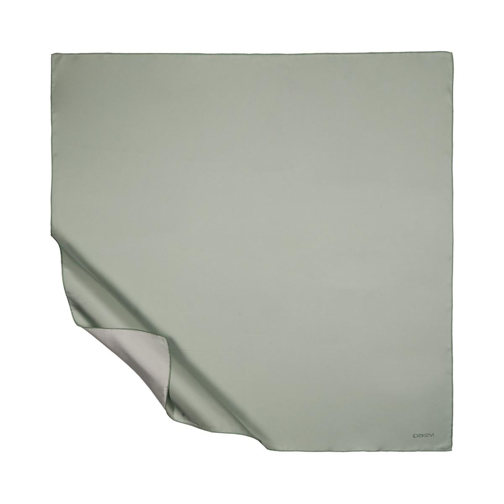 İpekevi Düz Twill İpek Eşarp - Mint Yeşili