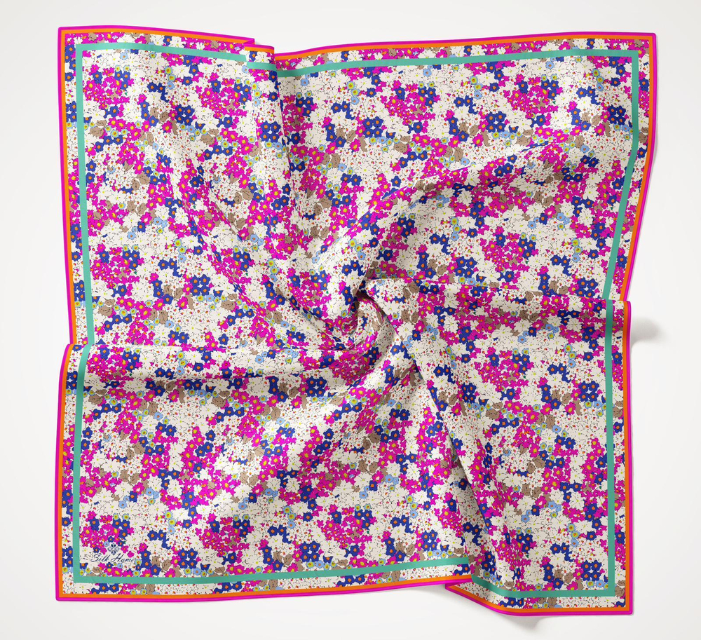 Silk Home Soft Eşarp - 1070 - Saks Pembe