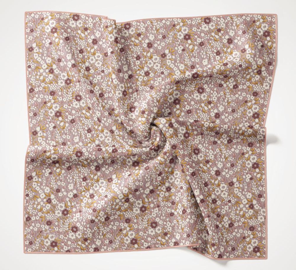 Silk Home Desenli Soft Eşarp - 2045 - Pudra
