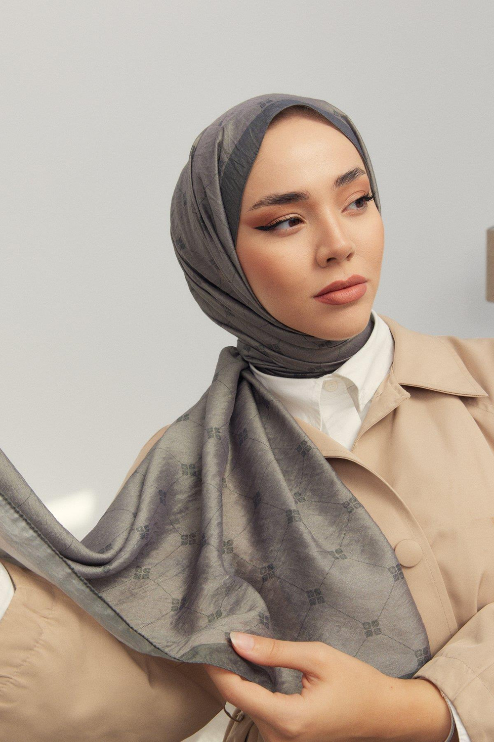 Silk Home Olinda Şal - 49003 - Duman