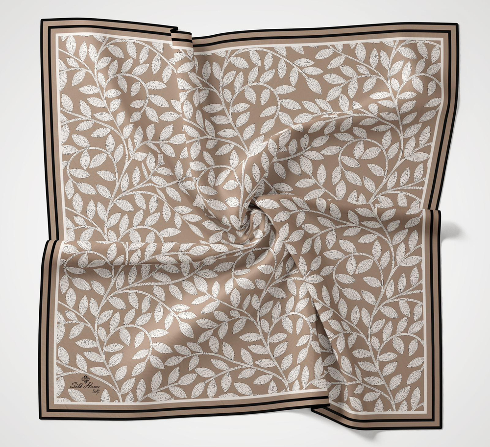 Silk Home Soft Eşarp - 1040 - Vizon