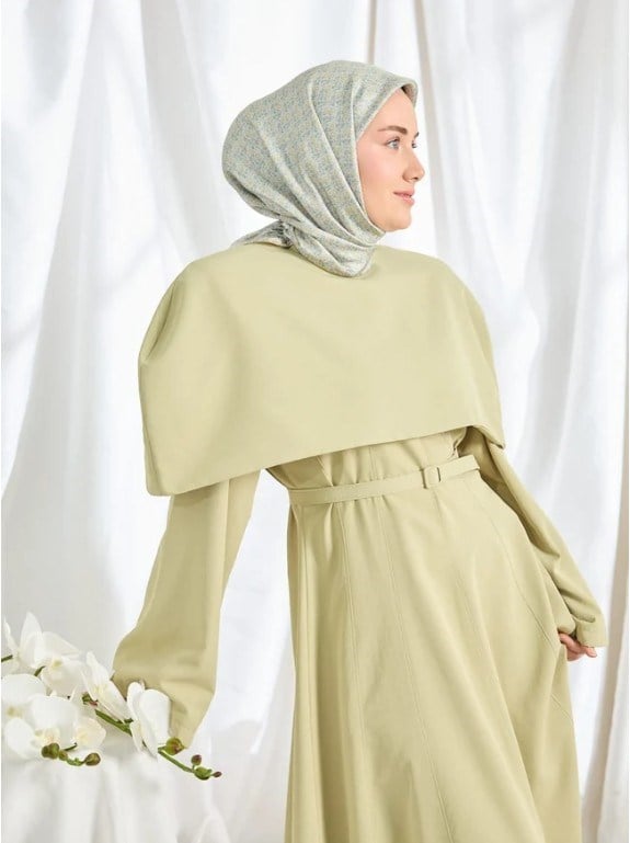 Silk Home Twill İpek Eşarp - 11540-11 Mavi Gri