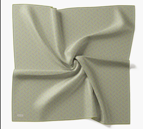 Silk Home Twill İpek Eşarp - 11540-26 Mint Yeşili