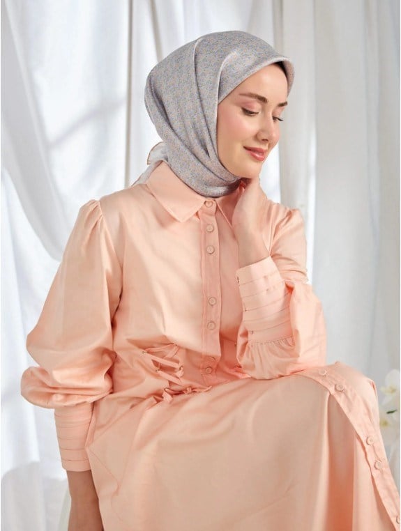 Silk Home Twill İpek Eşarp - 11540-28 Lila 