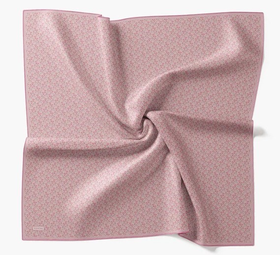 Silk Home Twill İpek Eşarp - 11540-30 Pembe
