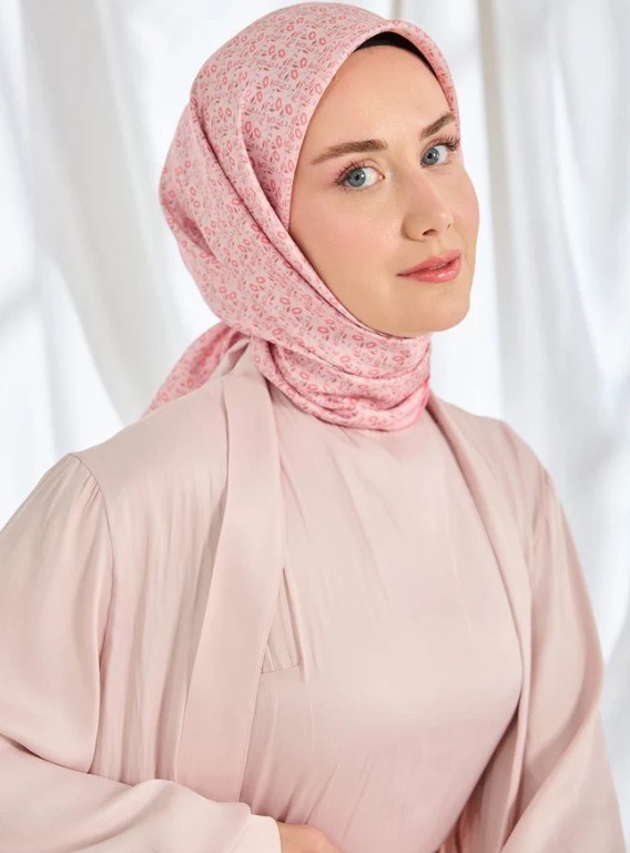 Silk Home Twill İpek Eşarp - 11540-30 Pembe