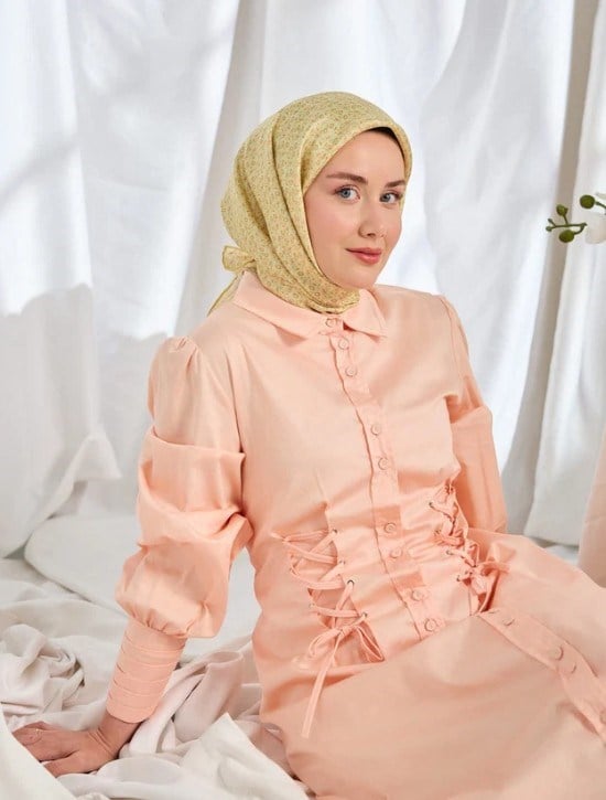 Silk Home Twill İpek Eşarp - 11540-31 Açık Sarı